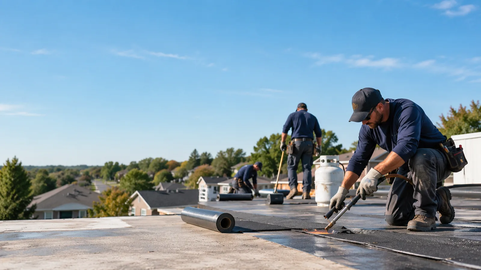 Flat Roof Leak Repair providers in Fox, OK
